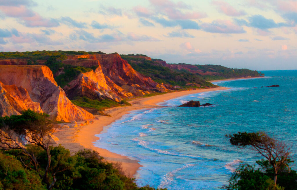 Praia de Tambaba em joão pessoa