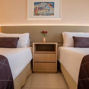 quarto superior solteiro hotel cullinan hplus em brasilia