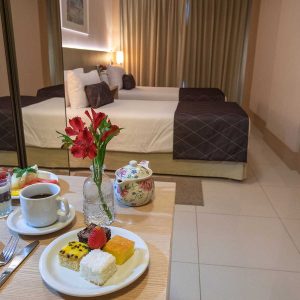 quarto superior solteiro hotel cullinan hplus em brasilia