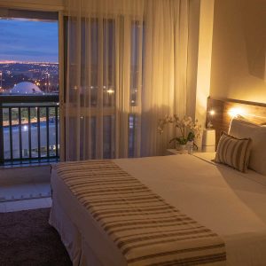 suite luxo view hotel vision hplus em brasilia